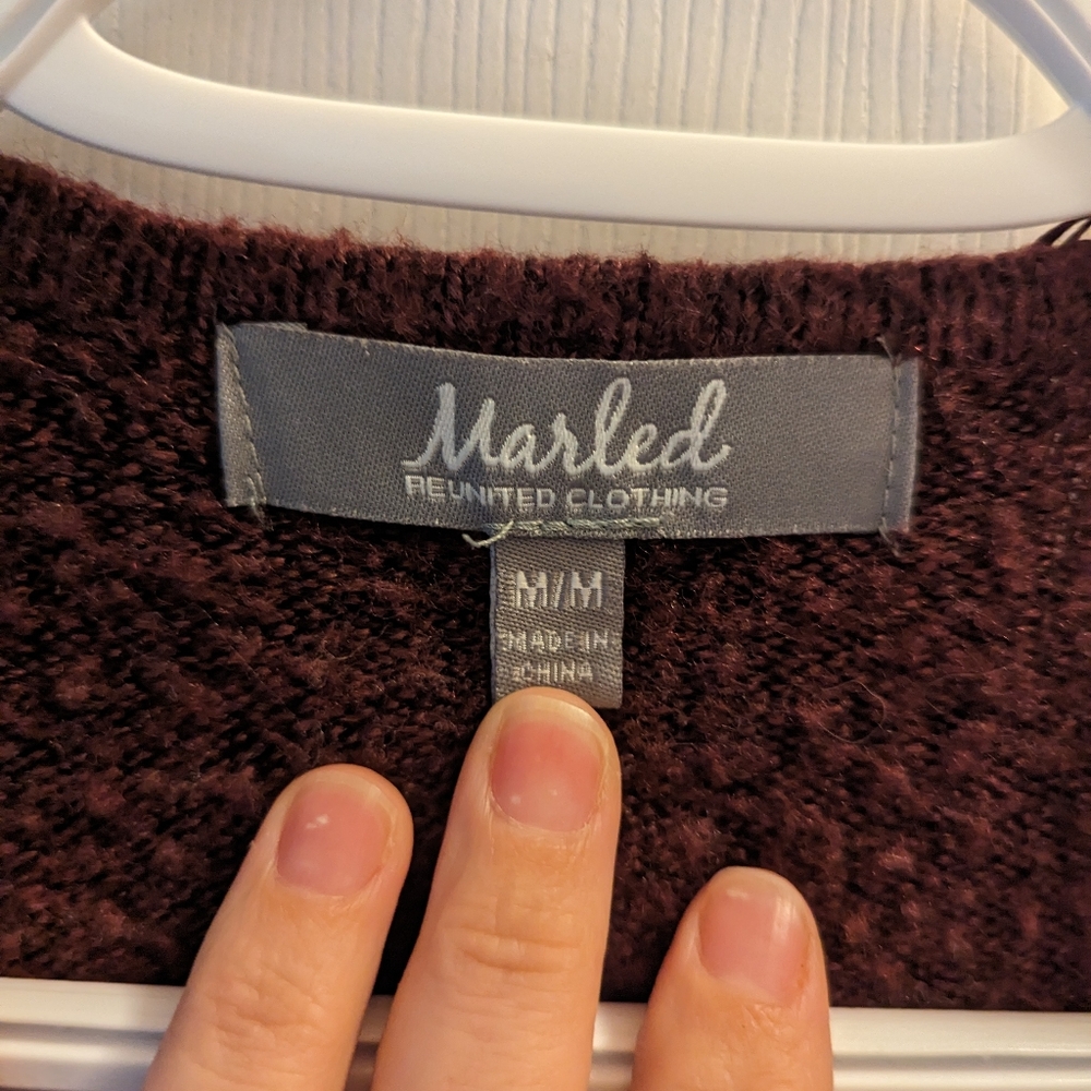 Long Cardigan size medium Marled - Picture 3 of 6
